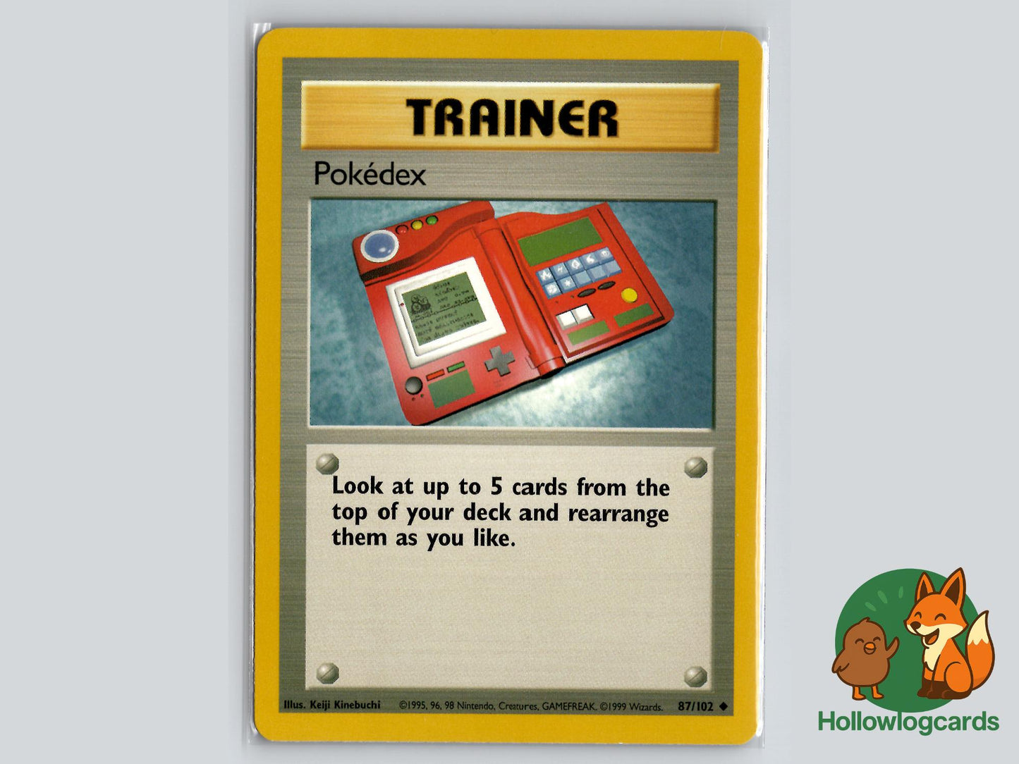 Pokedex (87/102) - Base Pokémon Card