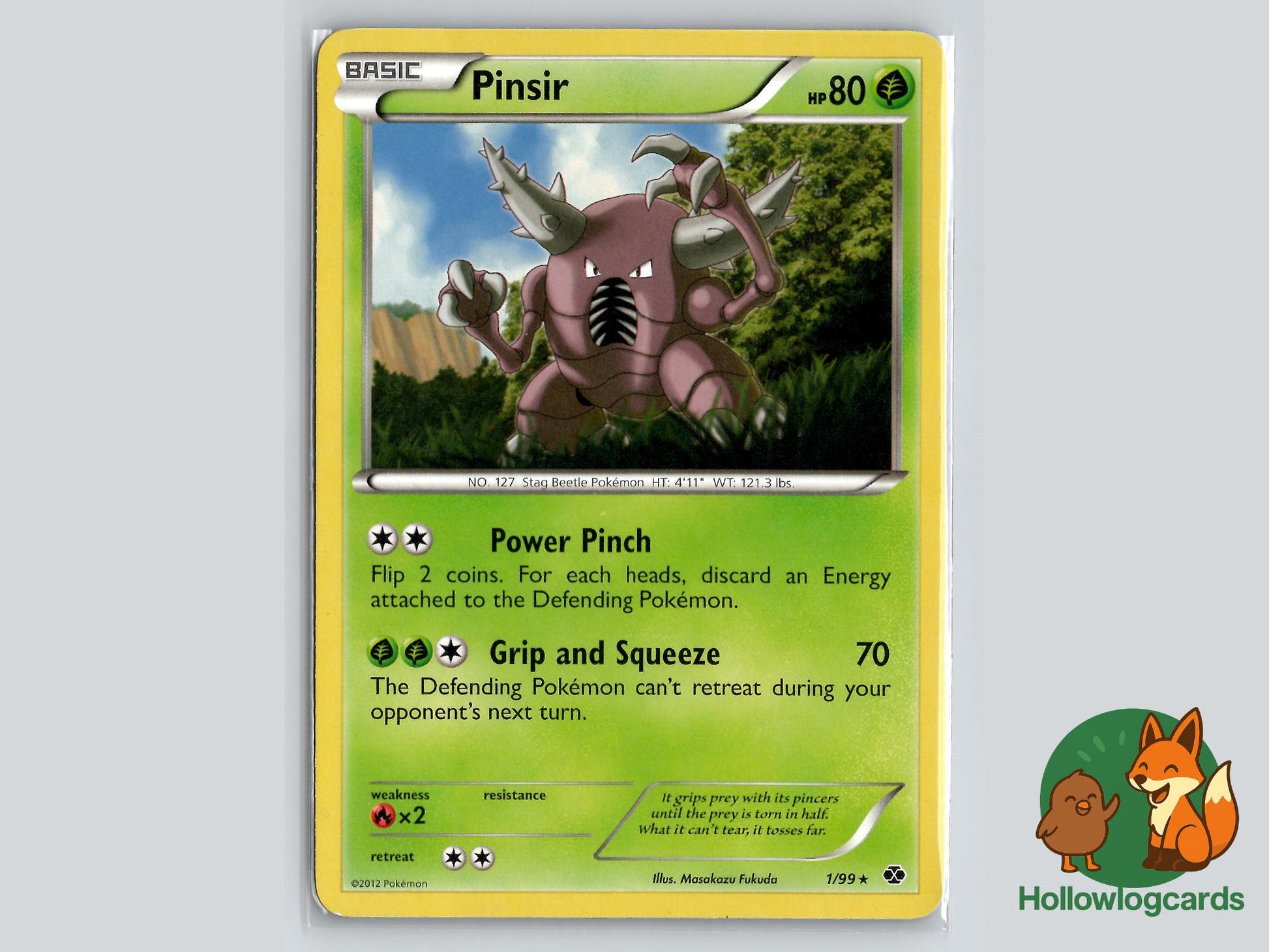 Pinsir (1/99) - Next Destinies Pokémon Card