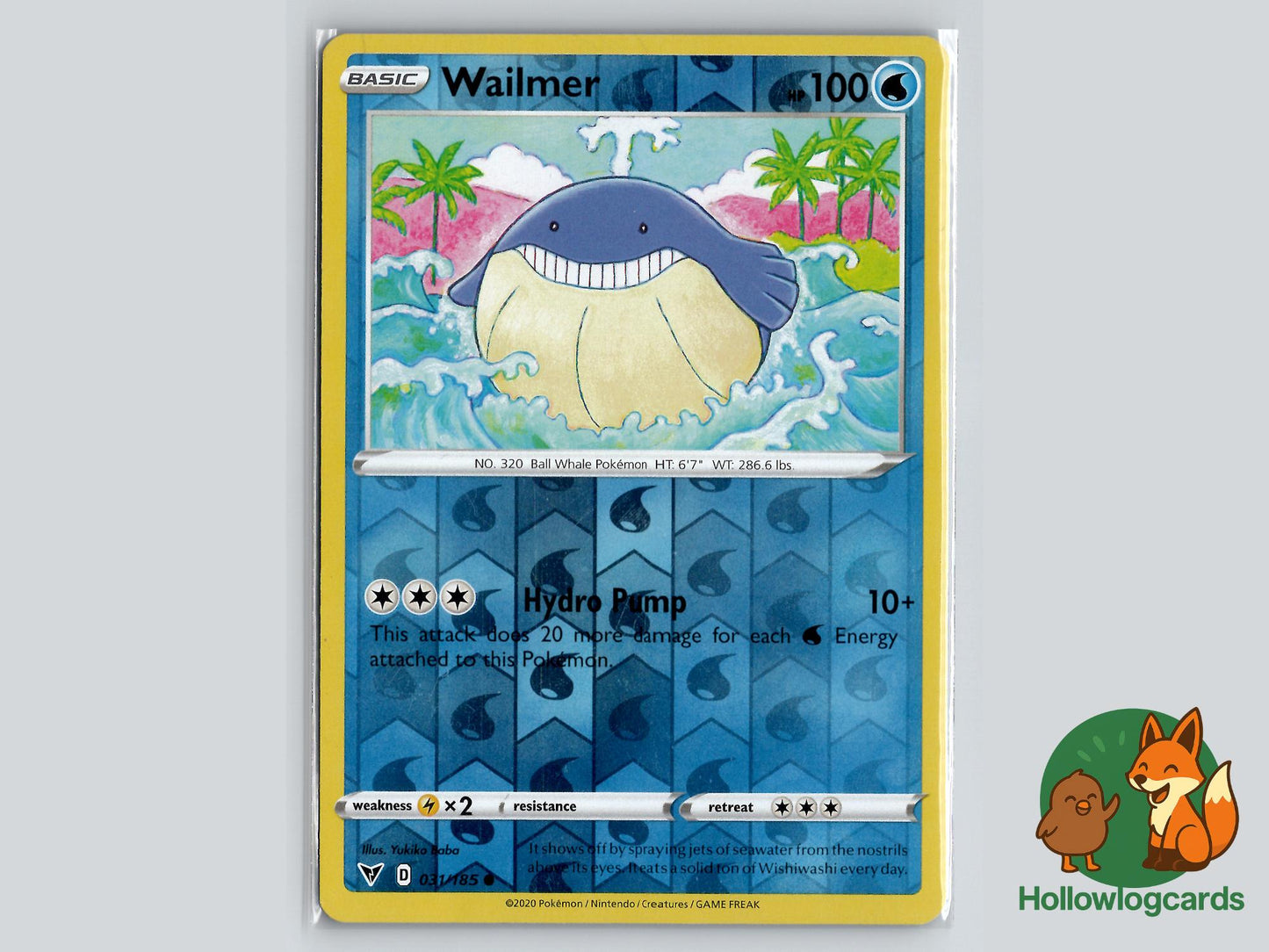 Wailmer (031/185) - Vivid Voltage Pokémon Card
