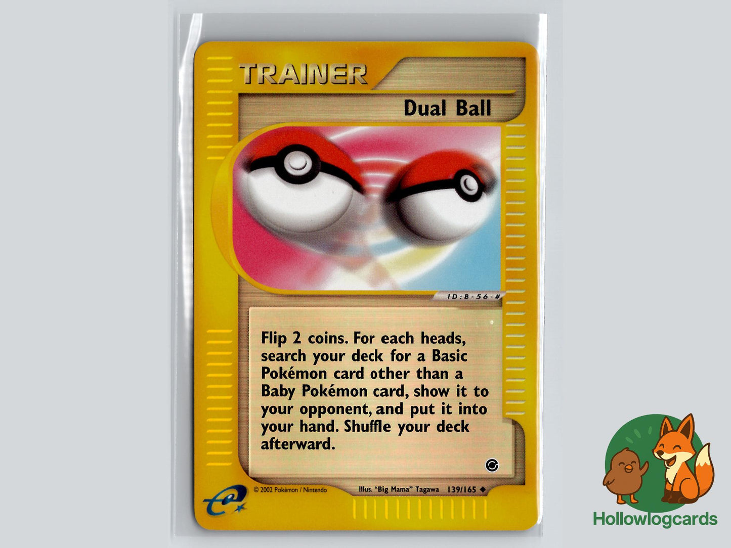 Dual Ball (139/165) - Expedition Base Set Pokémon Card
