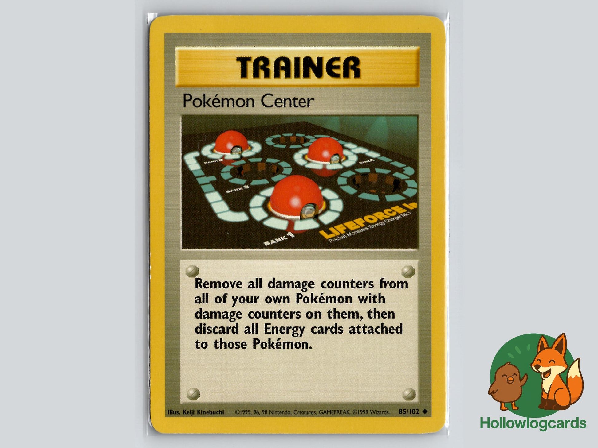 Pokemon Center (85/102) - Base Pokémon Card