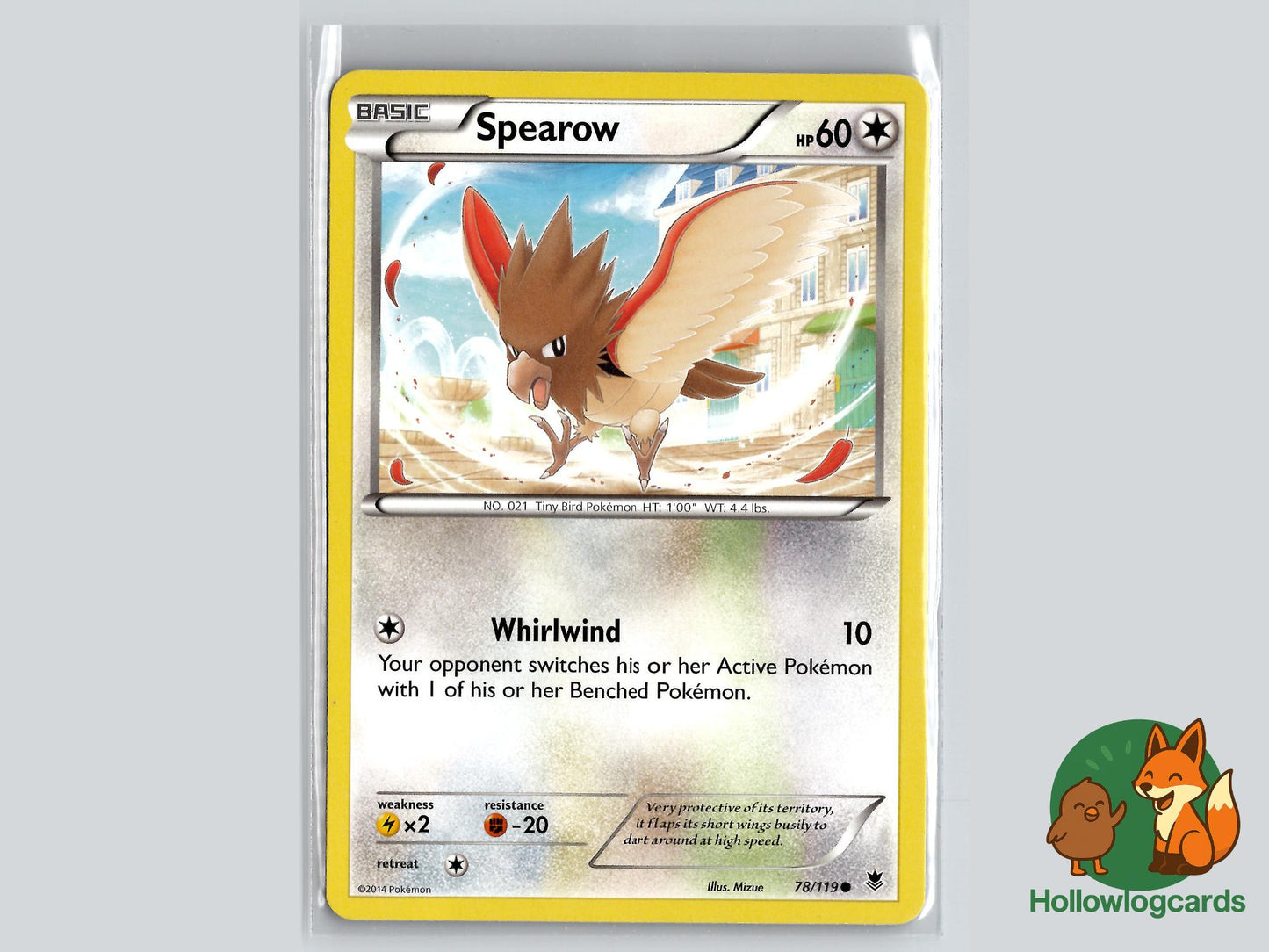 Spearow (78/119) - Phantom Forces Pokémon Card
