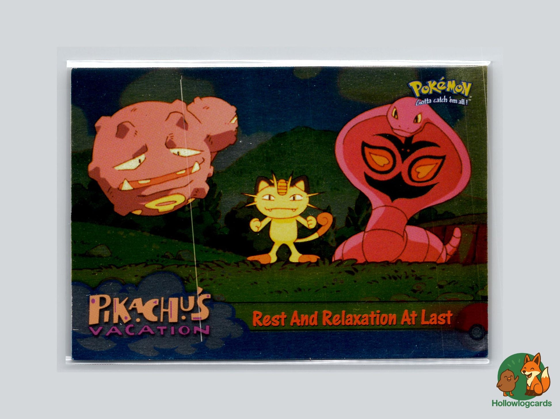 Rest And Relaxation At Last - Topps Mewtwo Strikes Back Trading Cards Pokémon Card