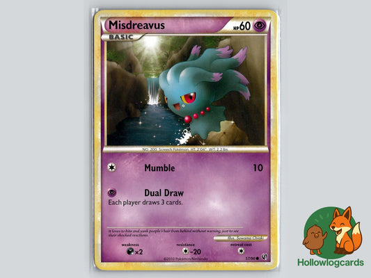 Misdreavus (57/90) - Undaunted Pokémon Card
