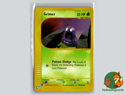 Grimer (79/147) - Aquapolis Pokémon Card