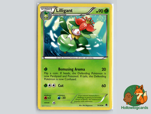 Lilligant (14/98) - Emerging Powers Pokémon Card