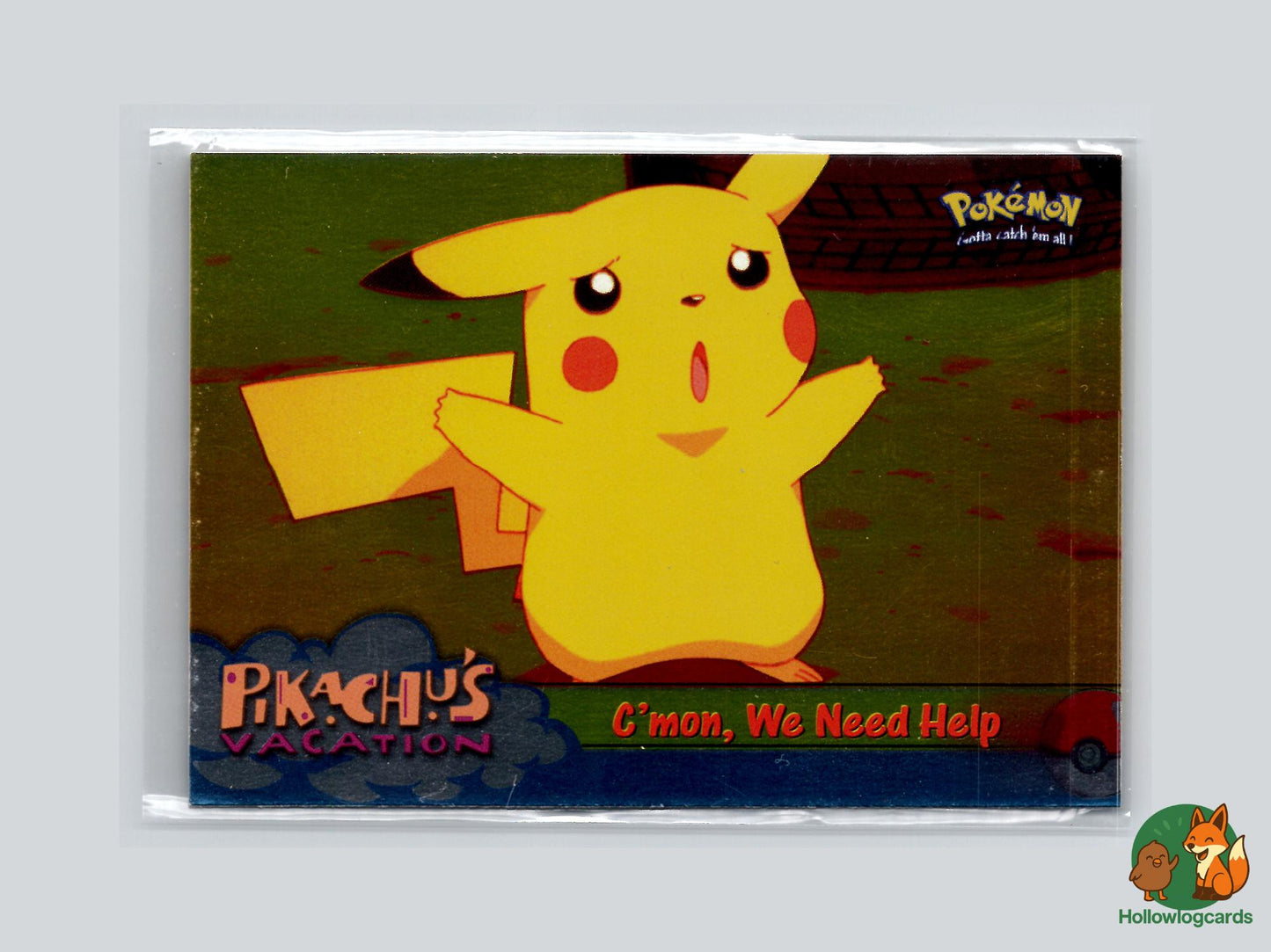 C'mon, We Need Help - Topps Mewtwo Strikes Back Trading Cards Pokémon Card