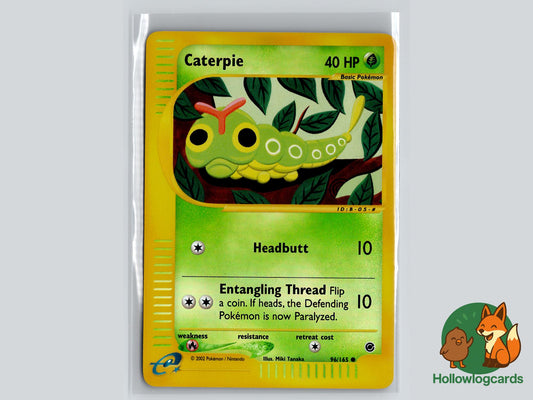 Caterpie (96/165) - Expedition Base Set Pokémon Card