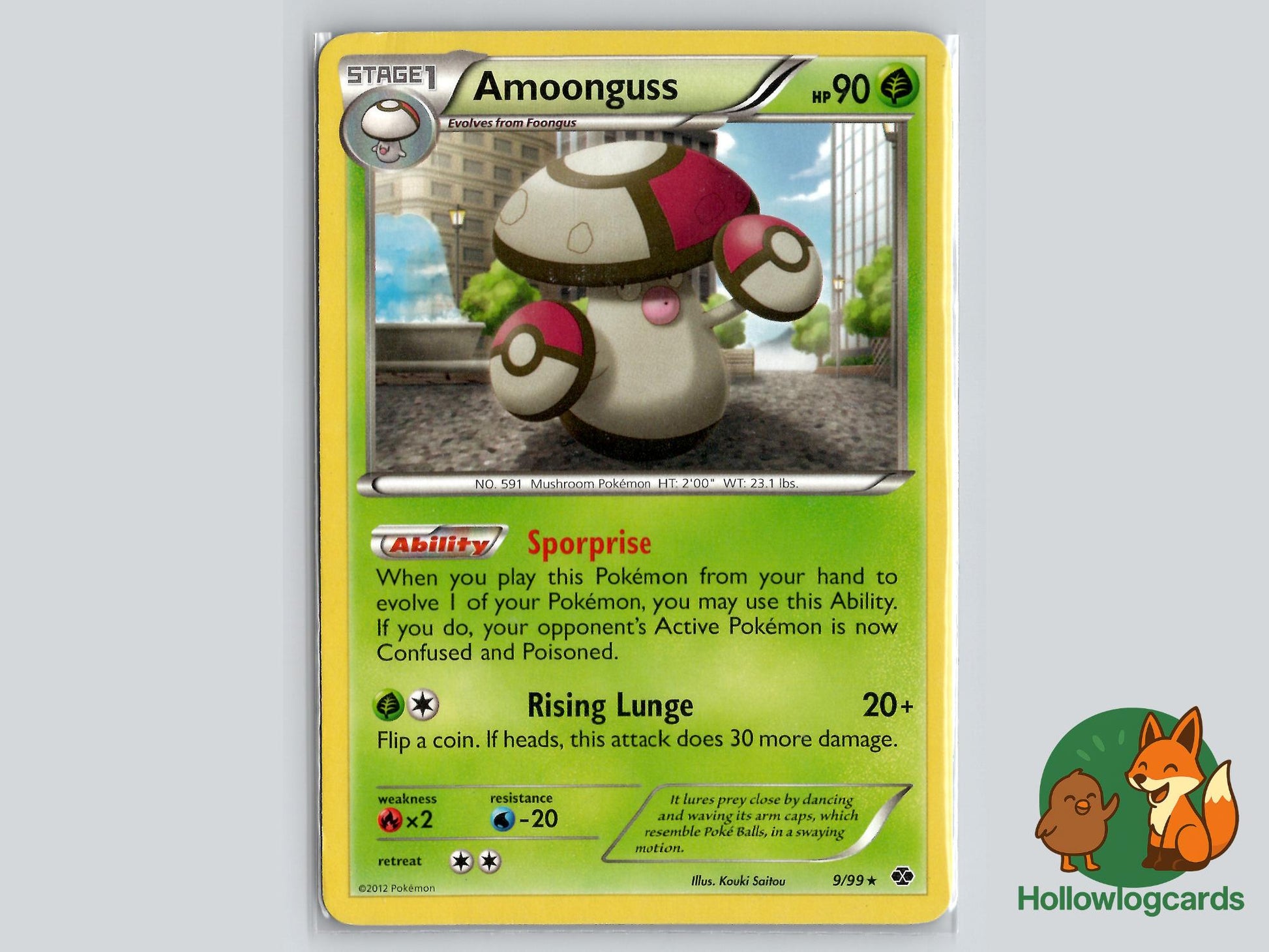 Amoonguss (9/99) - Next Destinies Pokémon Card
