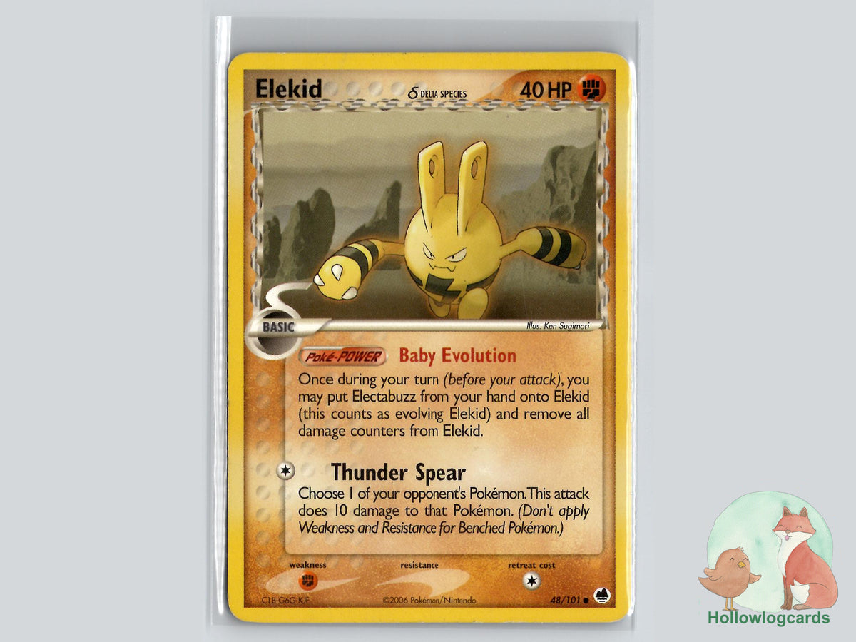 Elekid (48/101) - Dragon Frontiers Pokémon Card