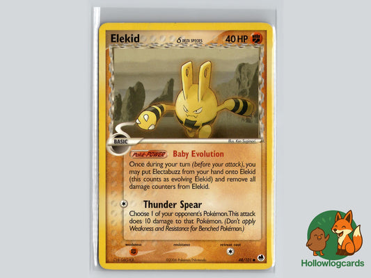 Elekid (48/101) - Dragon Frontiers Pokémon Card