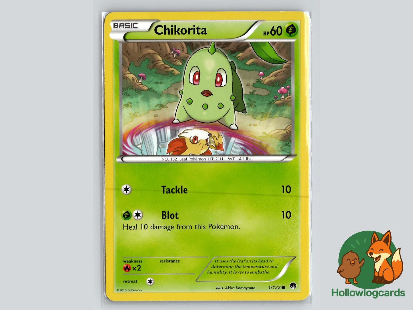 Chikorita (1/122) - BREAKpoint Pokémon Card