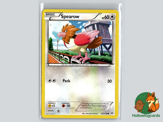 Spearow (65/108) - Roaring Skies Pokémon Card