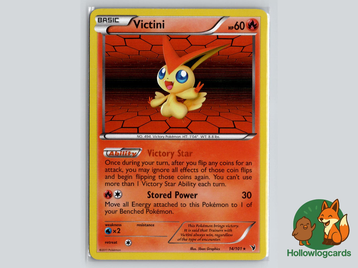 Victini (14/101) - Noble Victories Pokémon Card
