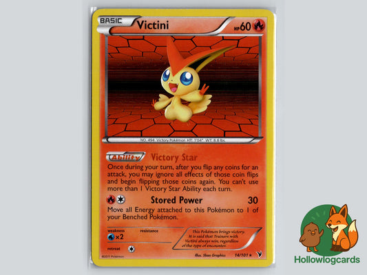 Victini (14/101) - Noble Victories Pokémon Card
