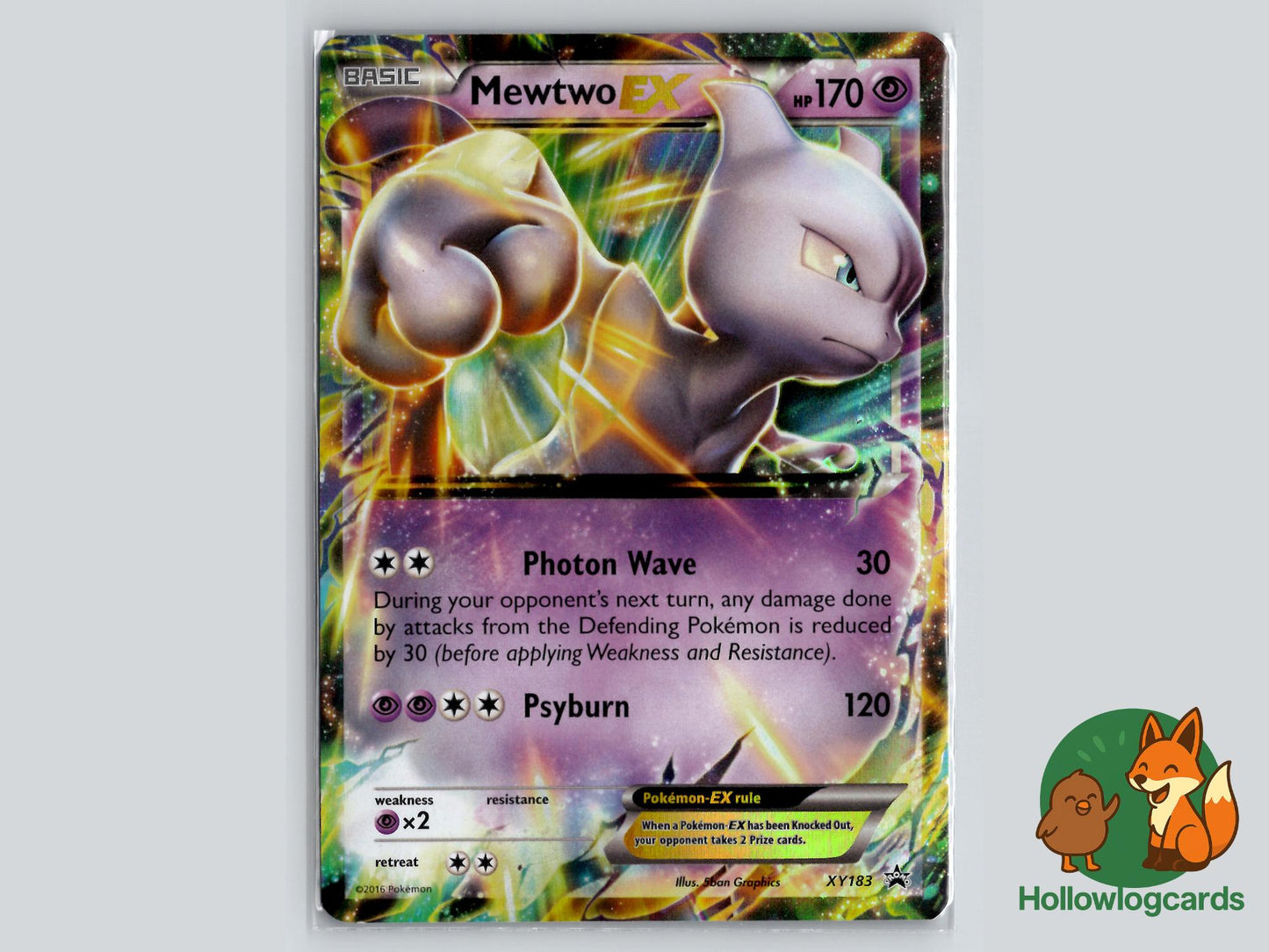 Mewtwo EX (XY183) - XY Pokémon Card