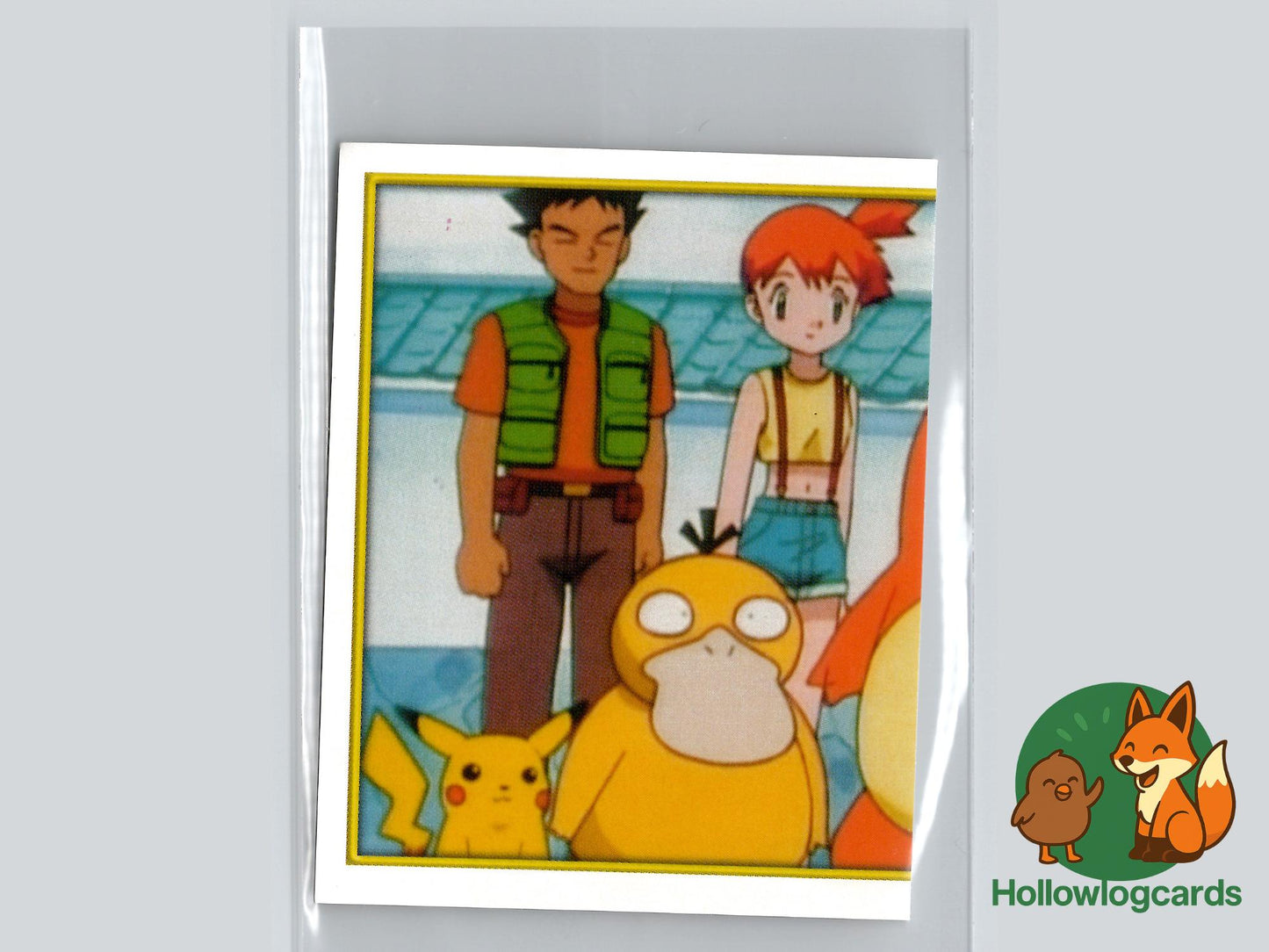  Psyduck Misty Pikachu - Merlin Series 2 Sticker