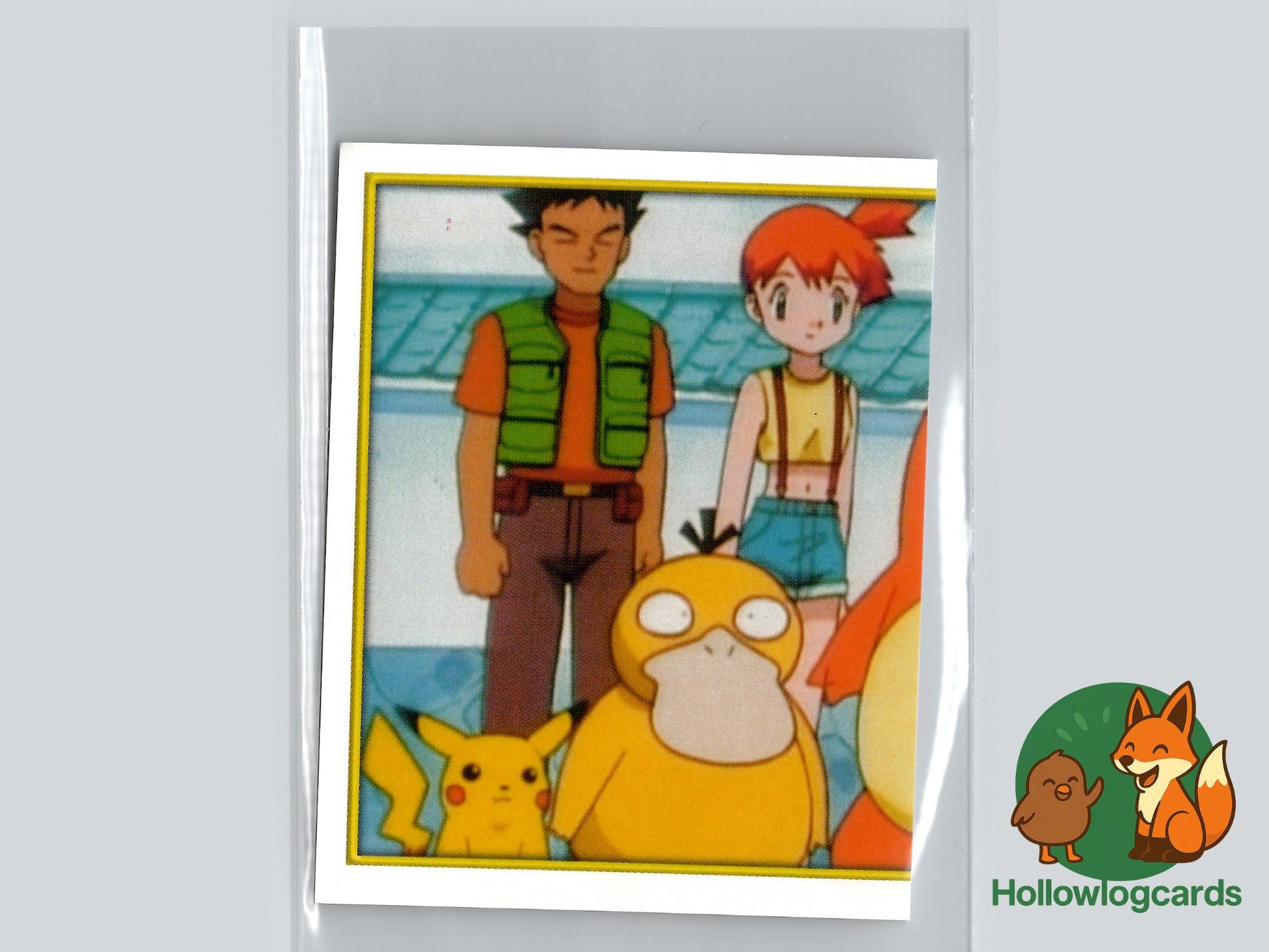 Psyduck Misty Pikachu - Merlin Series 2 Sticker