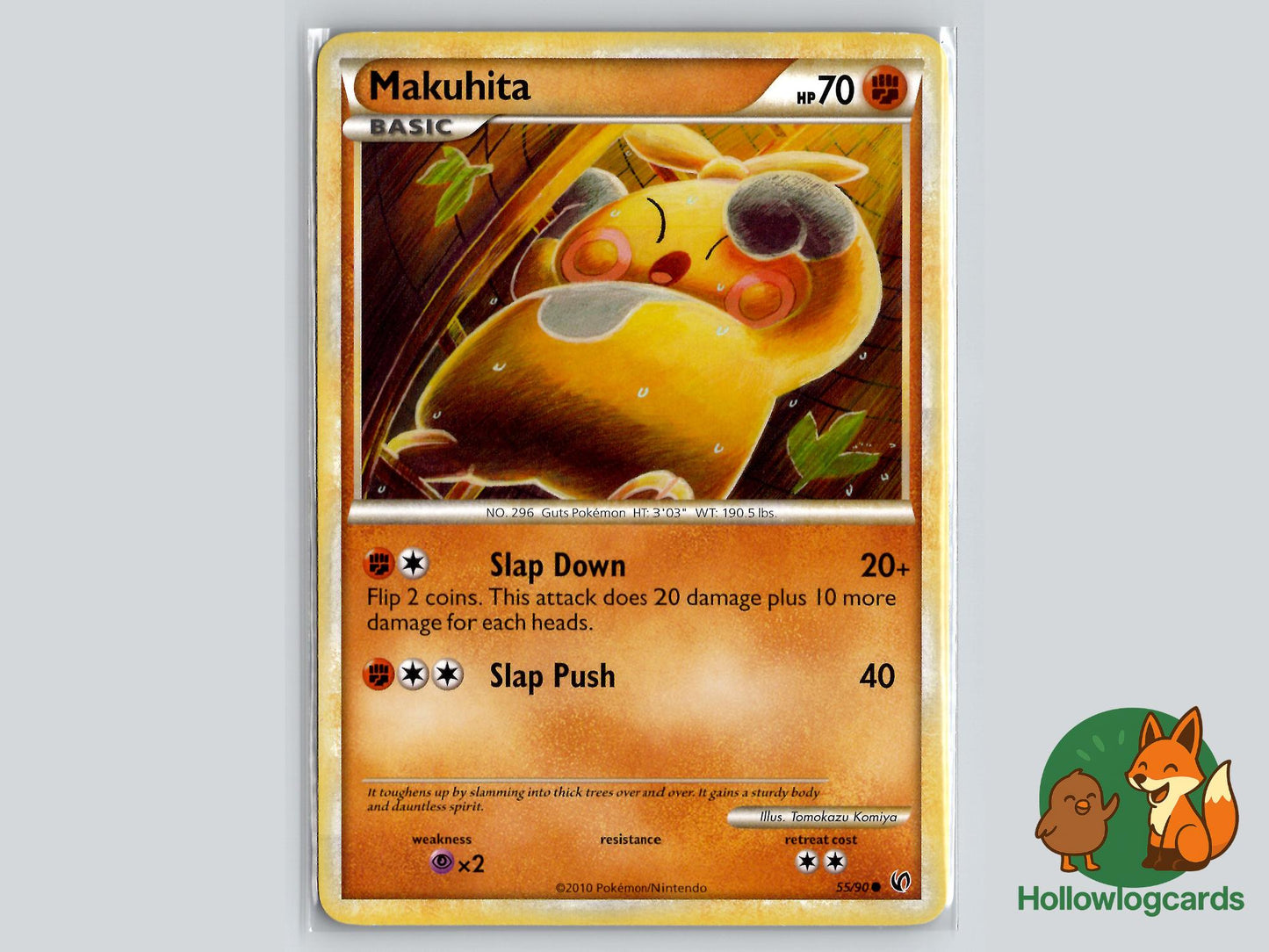 Makuhita (55/90) - Undaunted Pokémon Card