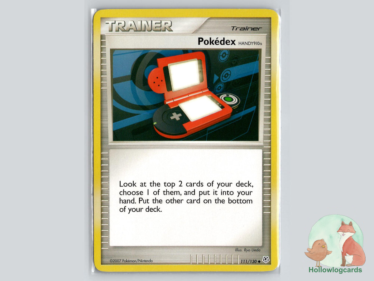 Pokedex HANDY910is (111/130) - Diamond & Pearl Pokémon Card