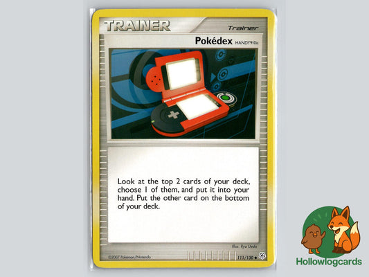 Pokedex HANDY910is (111/130) - Diamond & Pearl Pokémon Card