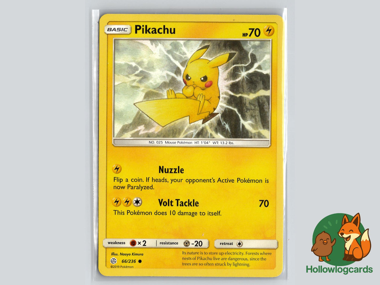 Pikachu (66/236) - Cosmic Eclipse Pokémon Card