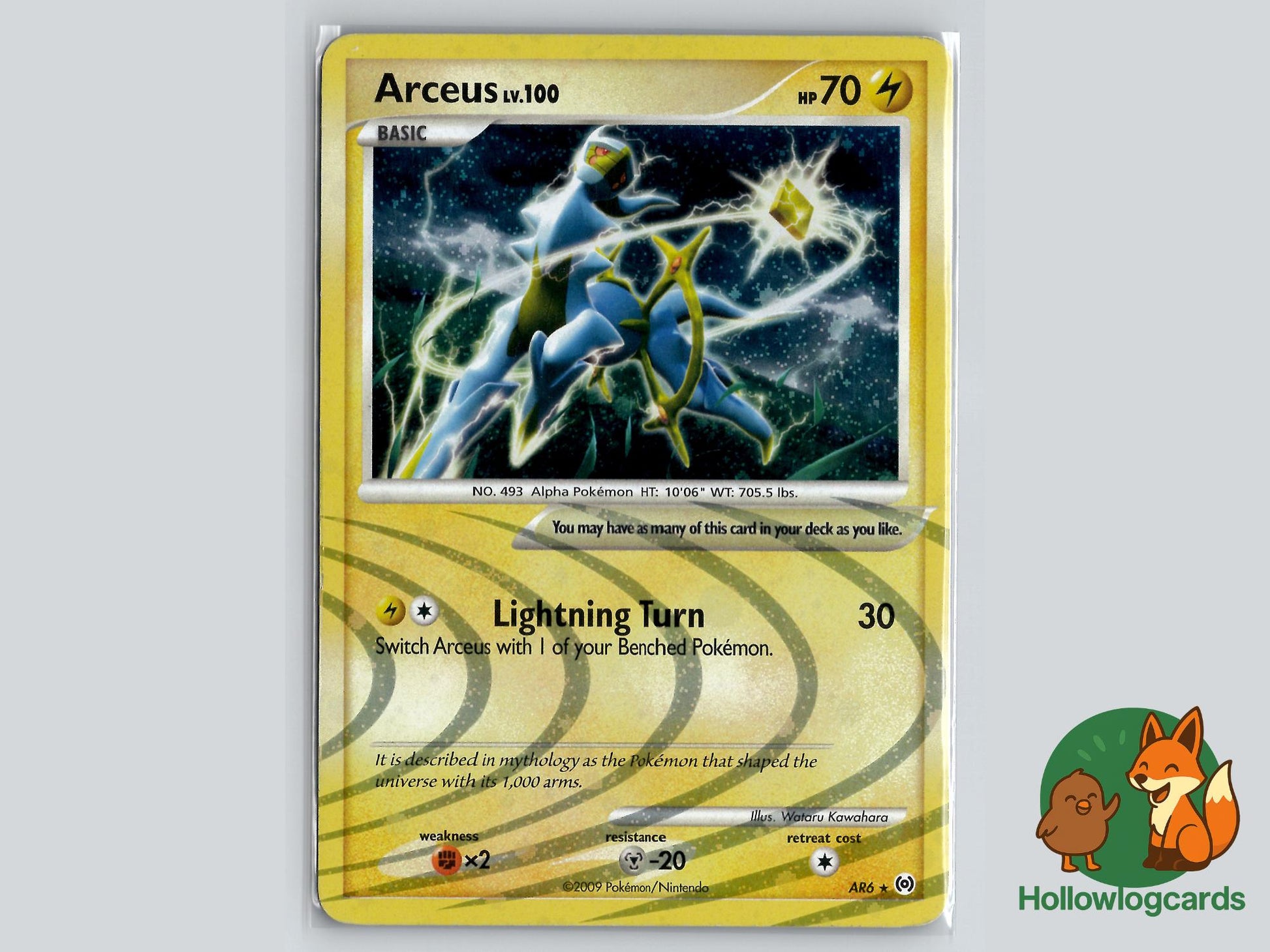 Arceus (AR6) - Arceus Pokémon Card