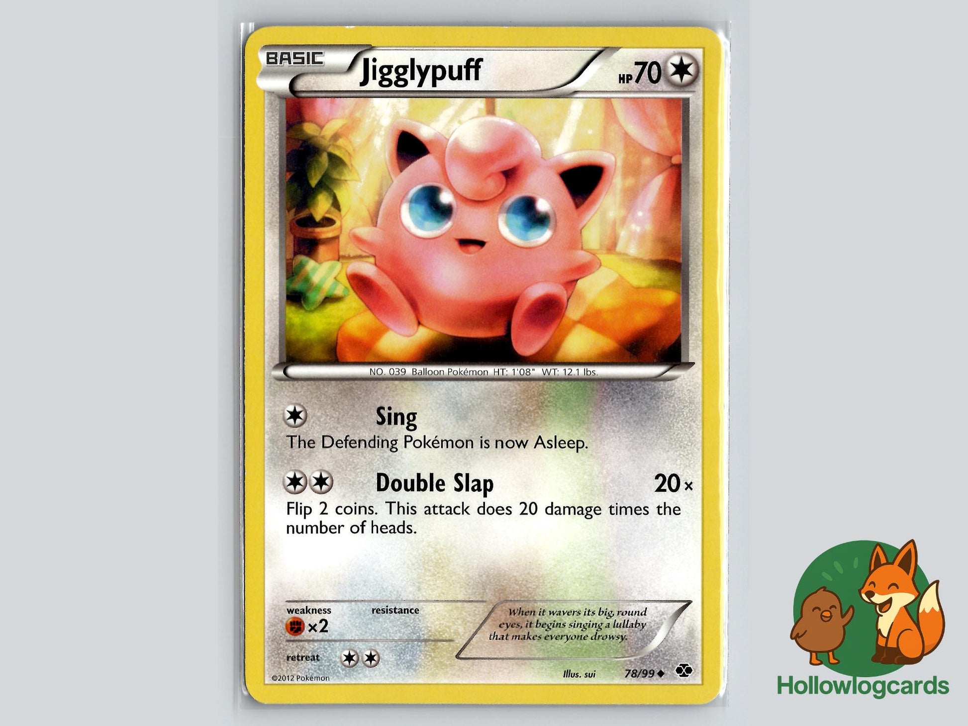 Jigglypuff (78/99) - Next Destinies Pokémon Card