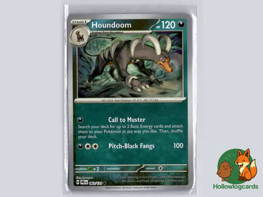 Houndoom (063/131) - Prismatic Evolutions Pokémon Card