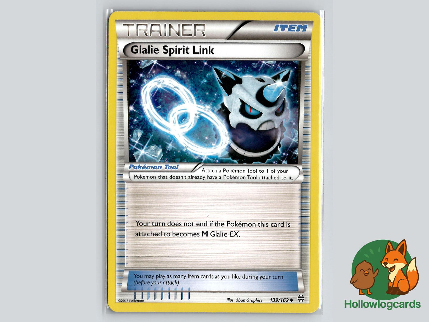 Glalie Spirit Link (139/162) - BREAKthrough Pokémon Card