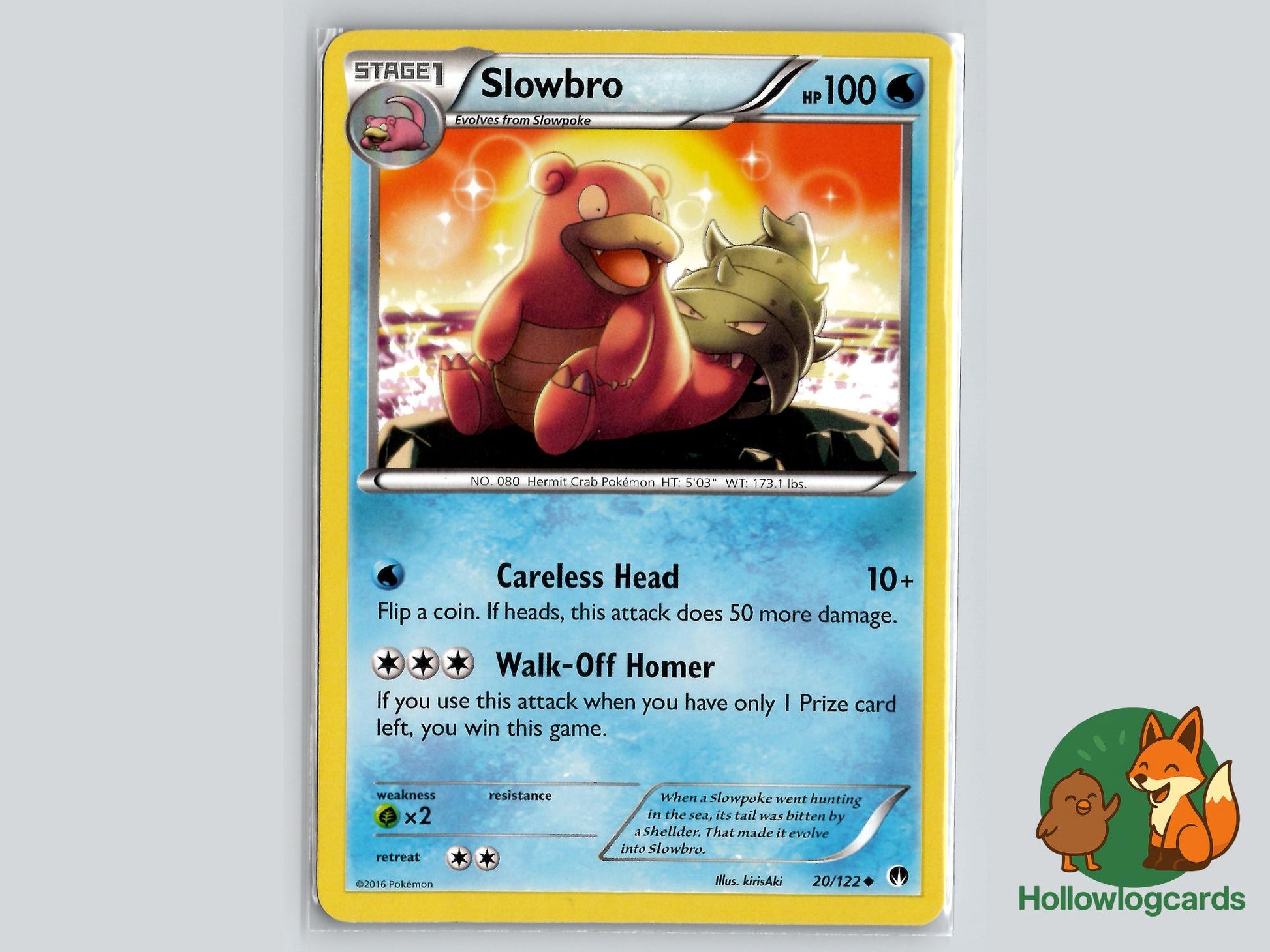 Slowbro (20/122) - BREAKpoint Pokémon Card