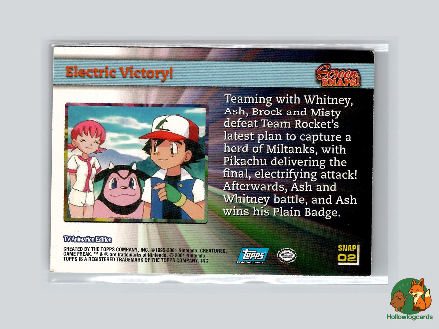 Electric Victory! (#39) - Topps Johto League Champions Trading Cards