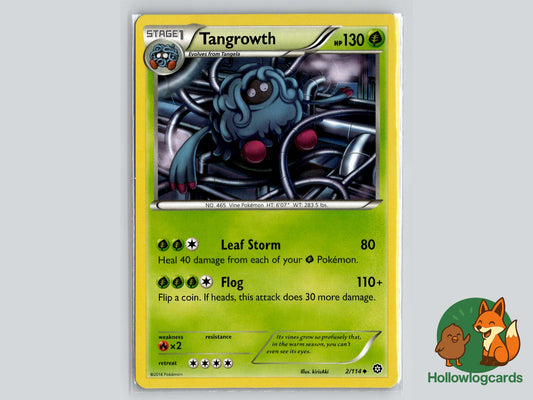 Tangrowth (2/114) - Steam Siege Pokémon Card
