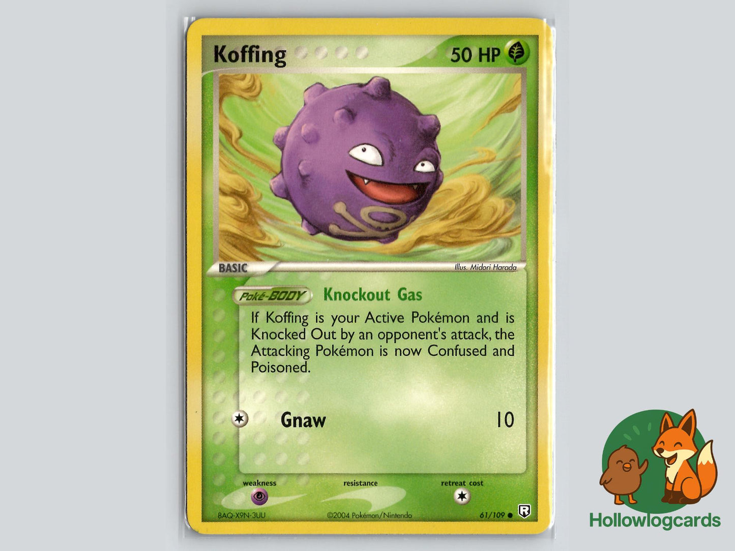Koffing (61/109) - Team Rocket Returns Pokémon Card
