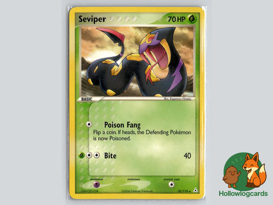 Seviper (32/110) - Holon Phantoms Pokémon Card