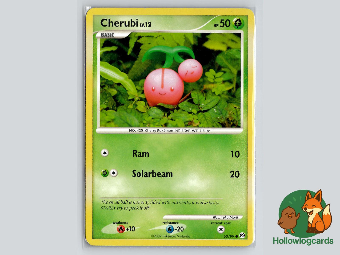 Cherubi (60/99) - Arceus Pokémon Card
