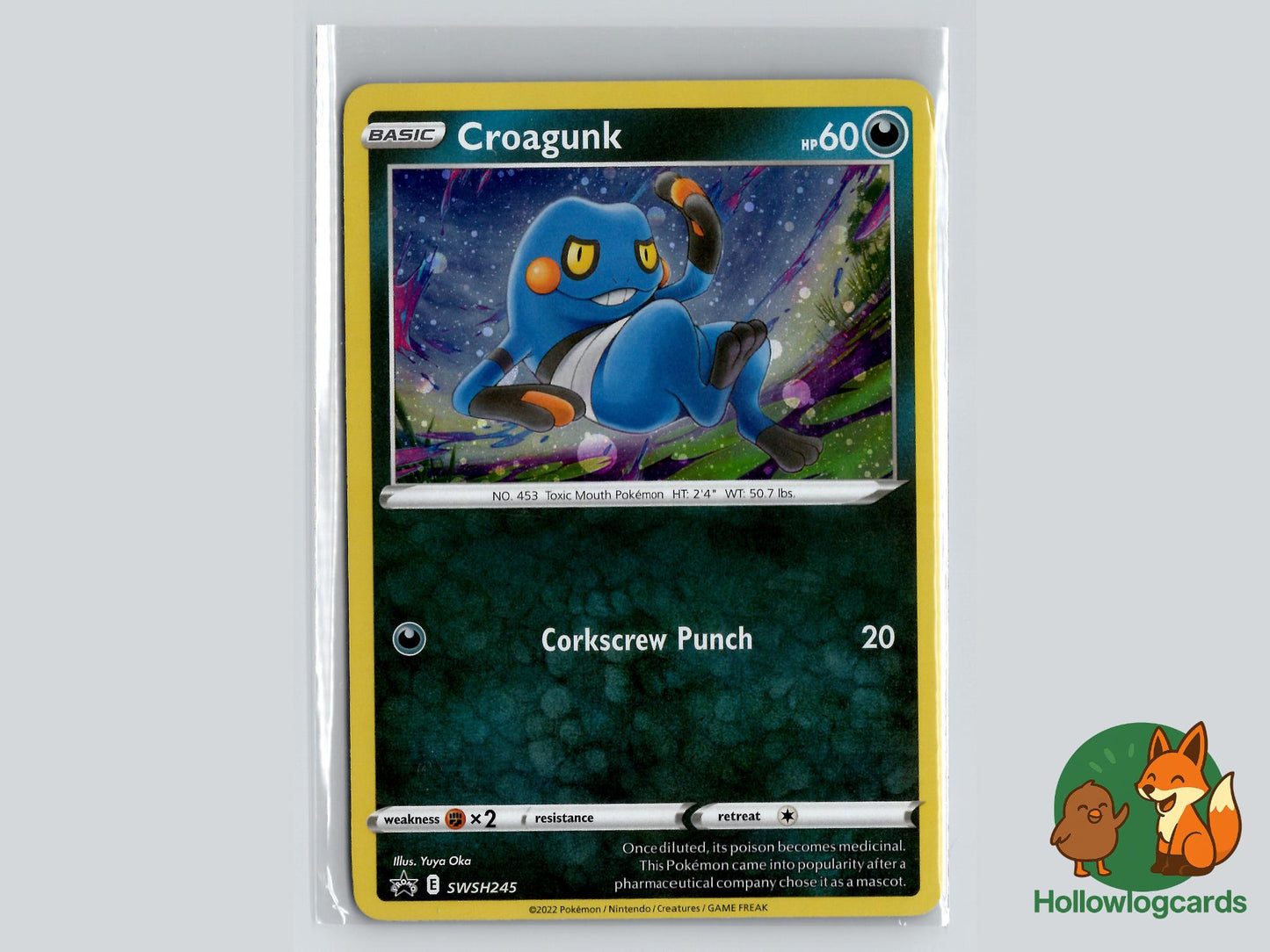 Croagunk (SWSH245) - Sword & Shield Pokémon Card