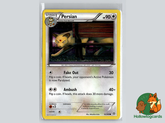 Persian (62/98) - Ancient Origins Pokémon Card