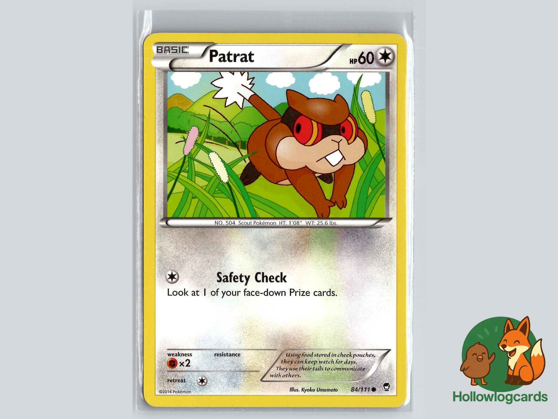 Patrat (84/111) - Furious Fists Pokémon Card