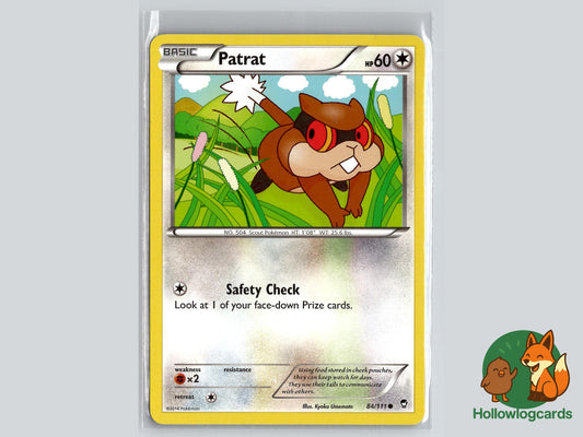 Patrat (84/111) - Furious Fists Pokémon Card