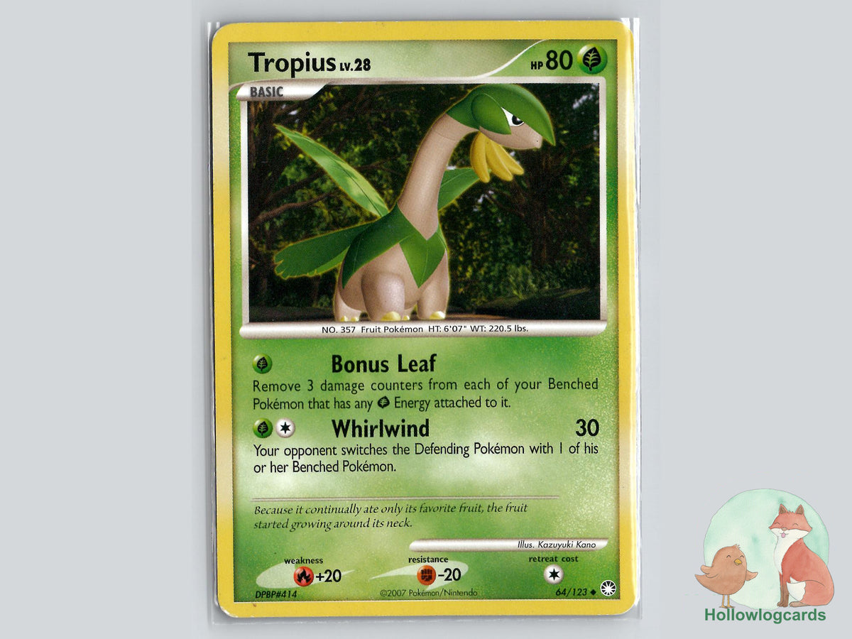 Tropius (64/123) - Mysterious Treasures Pokémon Card