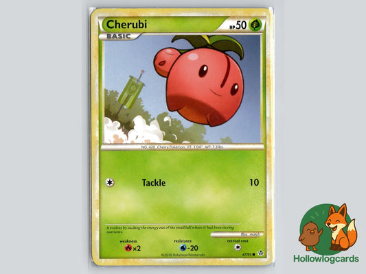 Cherubi (47/95) - Unleashed Pokémon Card