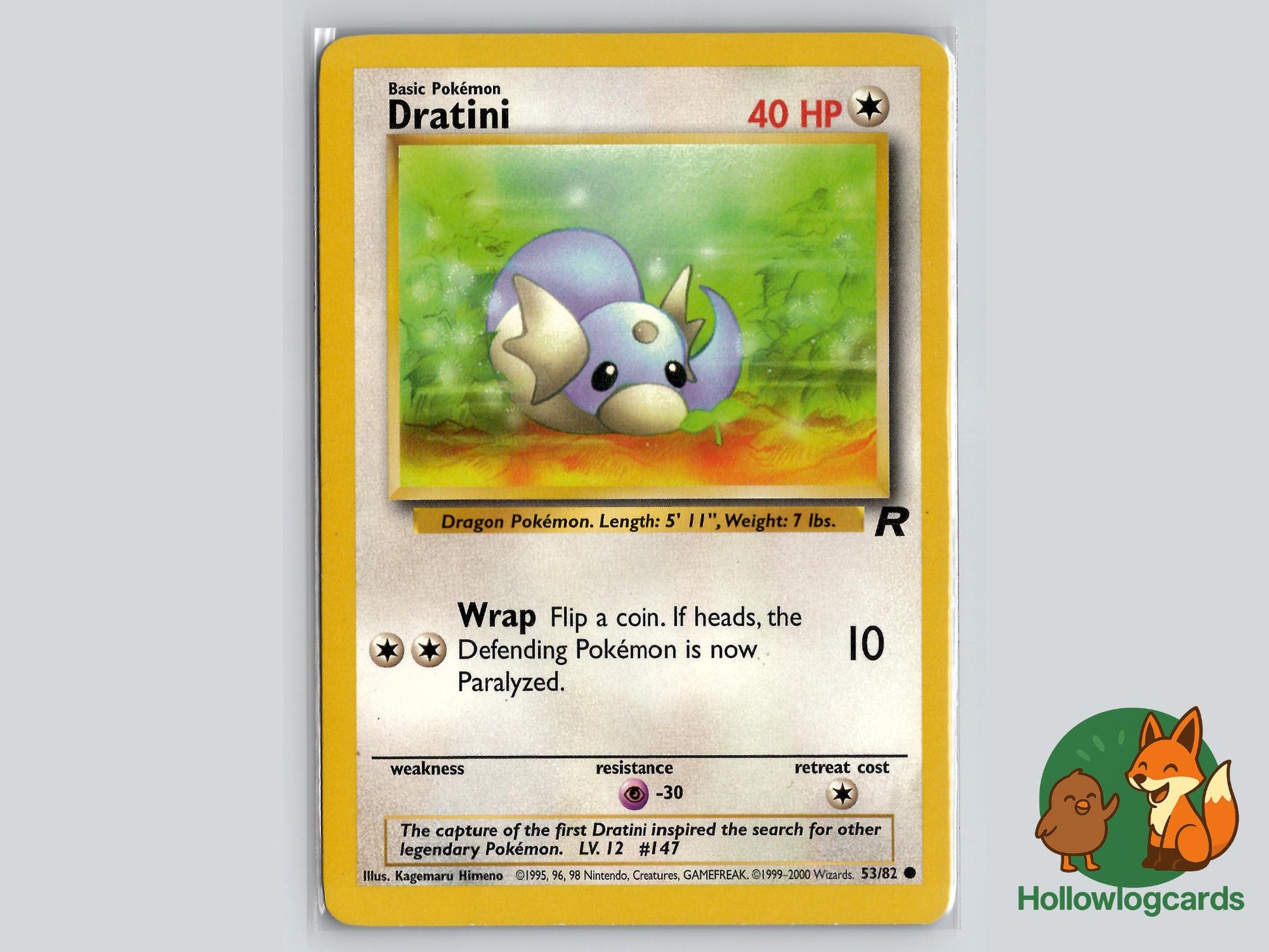 Dratini (53/82) - Team Rocket Pokémon Card