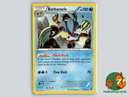Barbaracle (23/124) - Fates Collide Pokémon Card