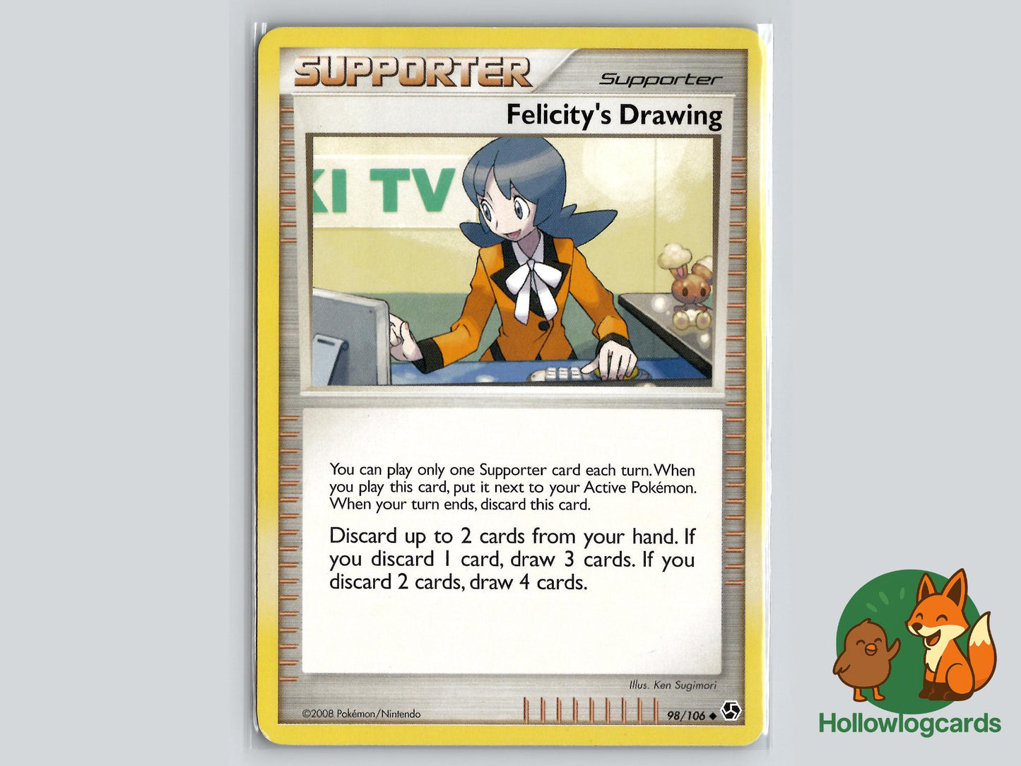 Felicity's Drawing (98/106) - Great Encounters Pokémon Card