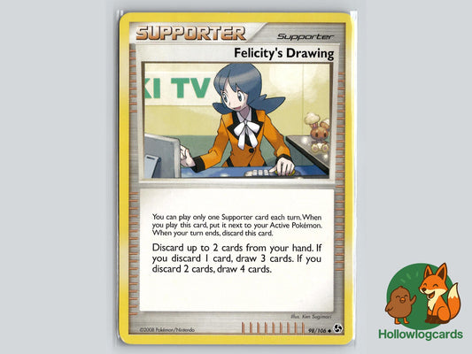 Felicity's Drawing (98/106) - Great Encounters Pokémon Card