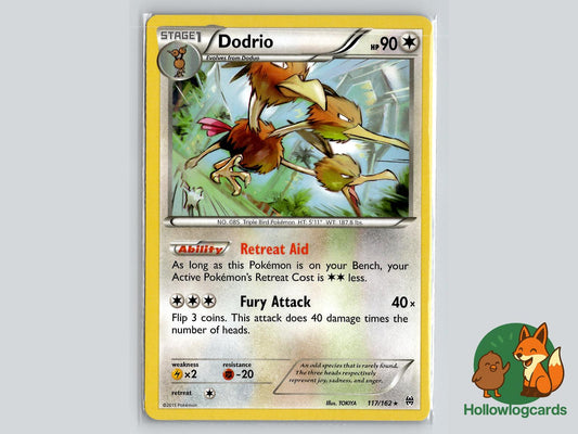 Dodrio (117/162) - BREAKthrough Pokémon Card