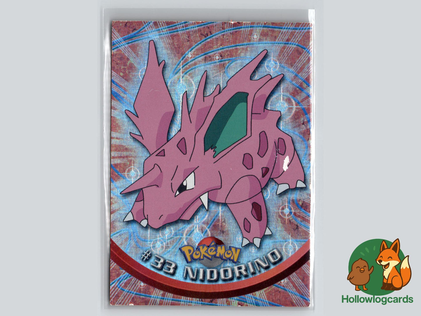 Nidorino - Topps Trading Cards Series 1 Pokémon Card