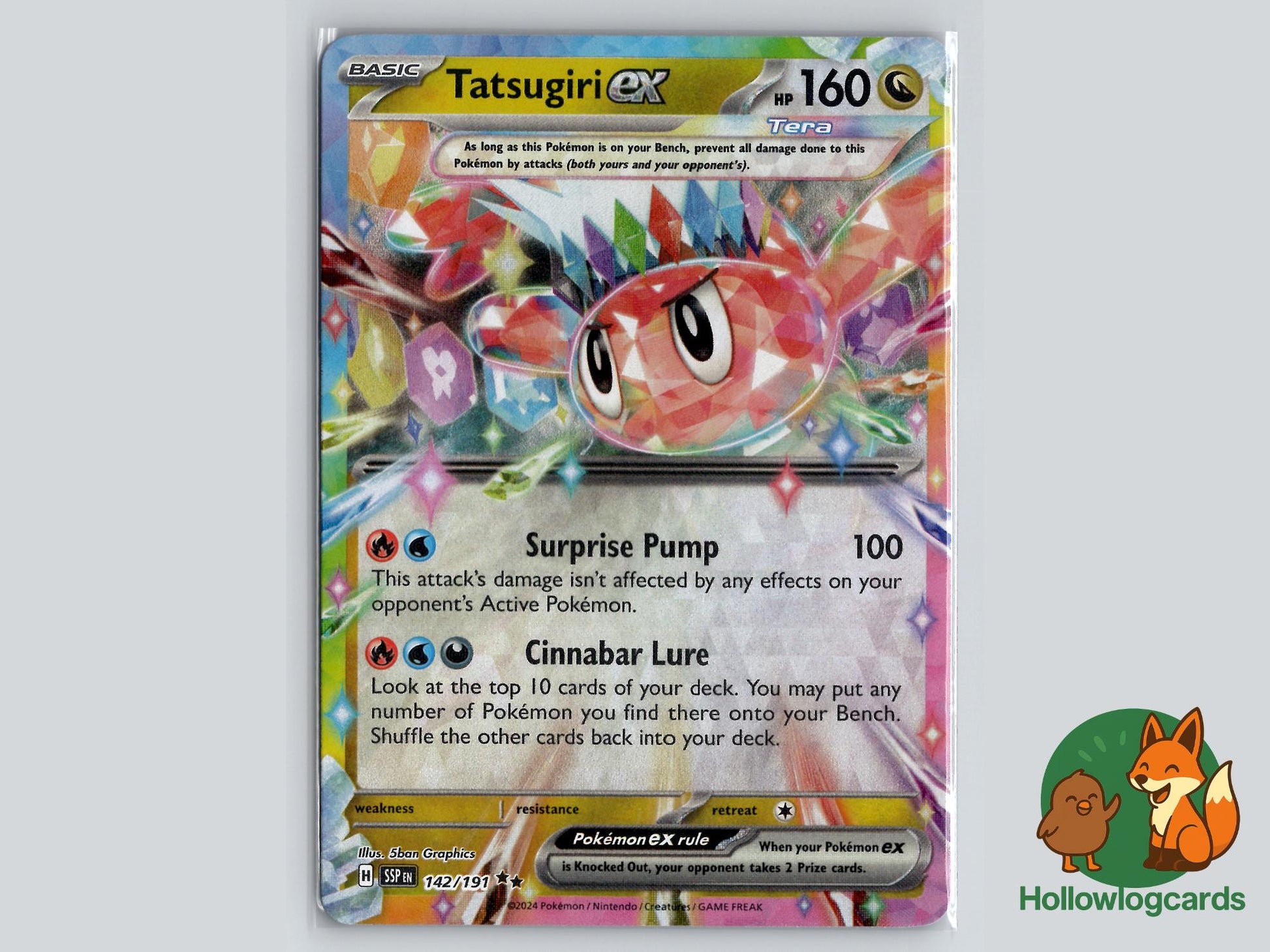 Tatsugiri (142/191) - Surging Sparks Pokémon Card