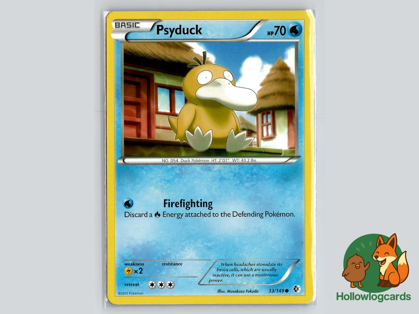 Psyduck (33/149) - Boundaries Crossed Pokémon Card